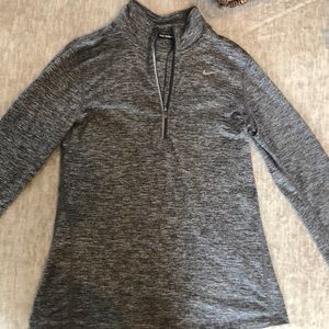 Athletic Nike half zip